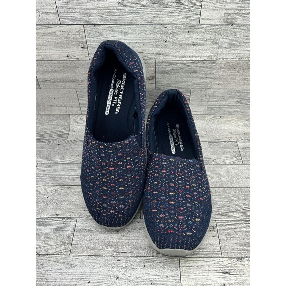 Skechers Shoes Womens Size 8 Relaxed Fit Air Cooled Memory Foam Slip On Comfort - Picture 1 of 13